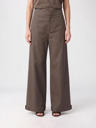 SA SU PHI Pantaloni Sa Su Phi in misto cotone animalier