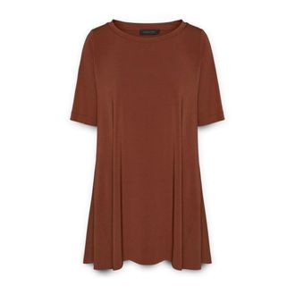 Elena Miro Dames, Tops, Bruin, Maat: 2XL Jersey