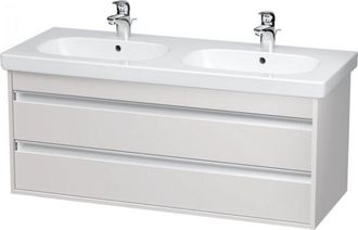 Duravit Ketho Tocador De Pared 6649, 2 Cajones, 1150mm, Para El - Duravit