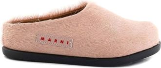Marni Cavallino sabot with logo