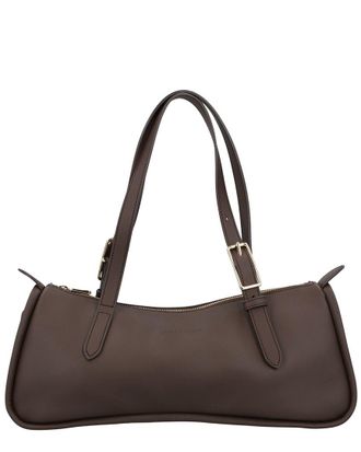 Longchamp Looong Leather Shoulder Bag