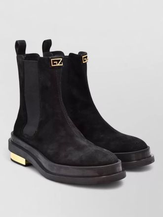 Giuseppe Zanotti suede leather ankle boots
