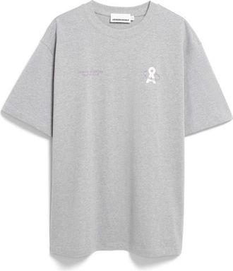 Armedangels Maarkos Un-Wasted T-Shirt f&uuml;r Herren | grau