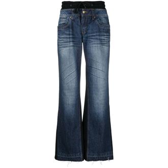 GUDU Jeans Blu, Nero-Donna