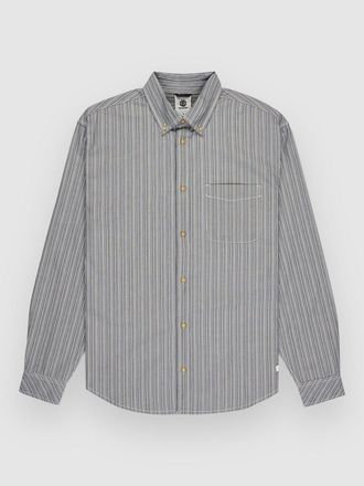 Element Button Down Regular Chambray Camicia blu