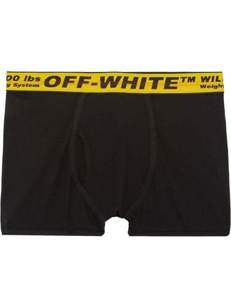 Off-white Set di tre boxer classici Industrial - Nero