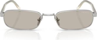 Prada Sunglasses Prb54 S 1 Bc30 P Silver/Light Brown Unisex