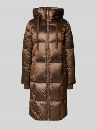 Mos Mosh Steppmantel mit Stehkragen Modell NOVA in Mittelbraun, Größe XL