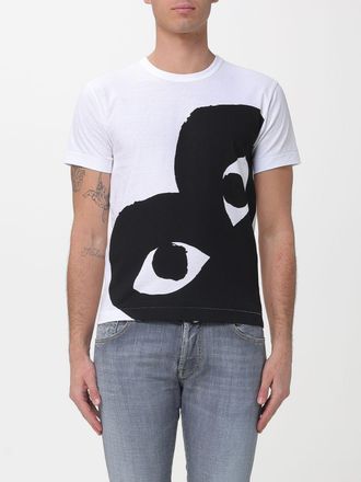 Comme Des Gar&ccedil;ons T-shirt in cotone con logo Comme Des Gar&Ccedil;ons Play