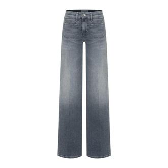 Cambio Cambio, Straight Jeans, female, Gray, Size: L Tess Jeans