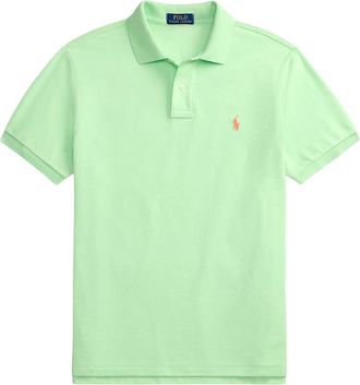 Ralph Lauren Tops, Heren, Groen, S, Katoen, The Iconic Mesh Polo Shirt