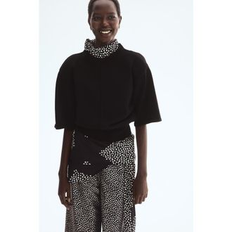 H&M Knit top in Black at Nordstrom, Size X-Small