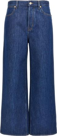 Gucci Blue Cotton jeans