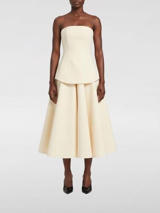 Solace London Abito Ada midi in cr&ecirc;pe