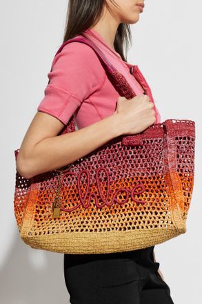 Chlo&eacute; Summer Banana East West Shopper Bag, Womens, Multicolour