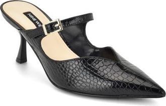 Nine West Paytonn Sandal in Black at Nordstrom, Size 10.5