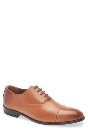 Bruno Magli Ricci Leather Oxford in Cognac at Nordstrom Rack, Size 10.5
