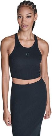 Converse Box Star Cropped Tank in Converse Black at Nordstrom, Size X-Small