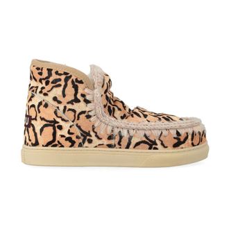 Mou Schoenen, Dames, Bruin, 40 EU, Wol, Mini Eskimo Sneaker