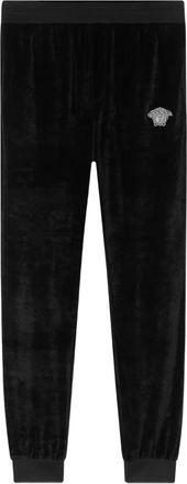 Versace Trainingsbroek met Medusa-applicatie - Zwart