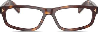 Prada Occhiali squadrati - Marrone