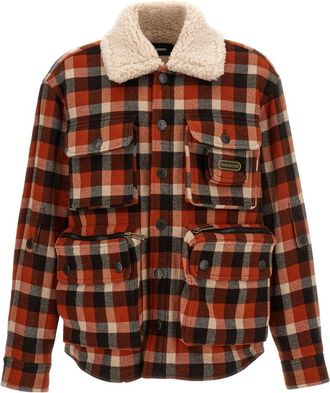Dsquared2 Multicolor Check Logo Jacket