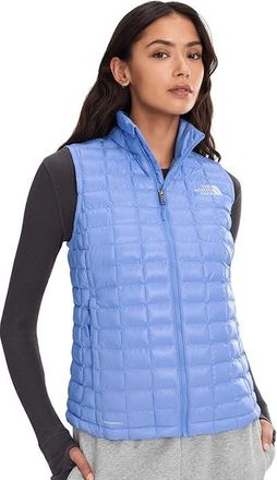 The North Face Thermoball Vest Womens Vest Periwinkle Glow : SM, Down/Nylon/Polyester