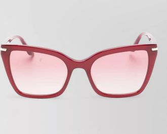 Emporio Armani square frame sunglasses tinted lenses design