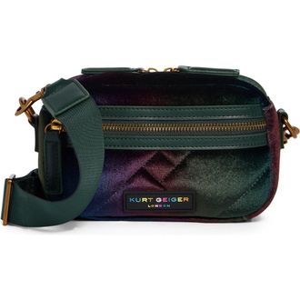 Kurt Geiger Quilted Crossbody Bag in Rainbow Multi at Nordstrom Rack