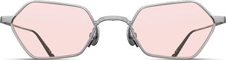 Matsuda M3138 BS Mens Sunglasses Silver Size 49
