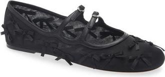 Marc Jacobs The Kiki Ballerina Flat in Black at Nordstrom, Size 10Us