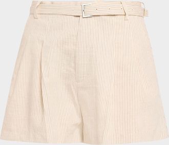 Frame Denim The Striped Shorts