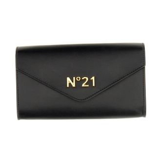 N&deg;21 unisex, Accessoires, Zwart, Maat: ONE Size Leer