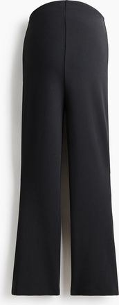 H&M MAMA Ausgestellte Interlock-Hose - Schwarz