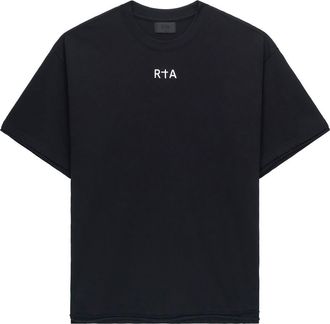 Rta Elian Flag Double Layer Graphic T-Shirt in Black Flag at Nordstrom, Size Xxx-Large