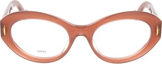 Loewe Stijlvolle zonnebril met uniek design - unisex - Brillen - Bruin - ONE Size - Accessoires