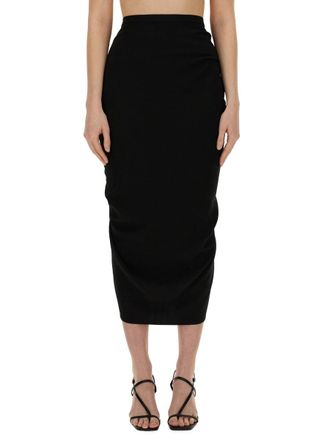 Dries Van Noten Draped Skirt Crafted