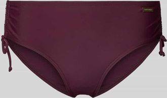 Lascana Bikinihose mit seitlichen Raffungen Modell Lolo in Aubergine, Gr&ouml;&szlig;e 36