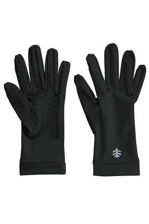 Coolibar UV Driving Gloves - UPF 50+ Sun Protection - Sawyer in Black at Nordstrom, Size X-Small