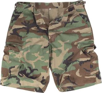 Mil-Tec US Bermuda Shorts R/S prewash (Woodland /L)
