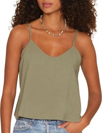 Xirena Womens Tara Top In Green Army