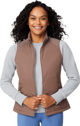 Free Country Womens Quilted Hybrid Vest