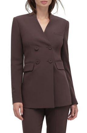 Favorite Daughter The Celeste Double Breasted Blazer in Espresso at Nordstrom, Size X-Small
