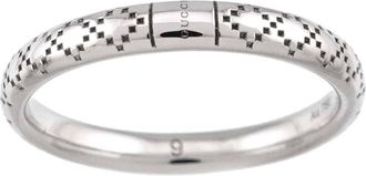 Gucci White Gold (18K) Band Ring (Pre-Owned)