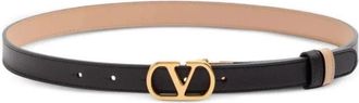 Valentino Garavani Buckle Riem - Dames - Riemen - Zwart - 90 CM - Accessoires