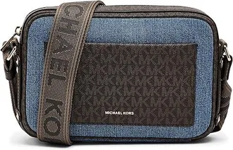 Michael Kors Maeve Large East West Pocket Crossbody Cross Body Womens Handbags New Horizon : LG, Leather