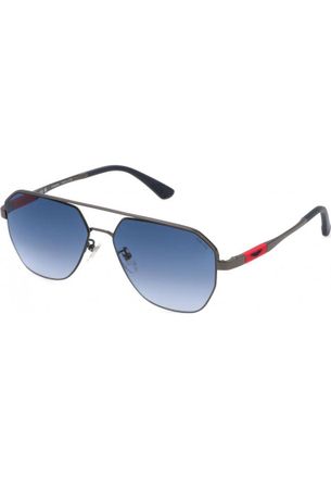 Police Mens SPLP30 59 0568 Sunglasses - Silver - One Size