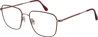 Andy Wolf Burgundy Metal Glasses (Frames)