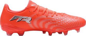 Puma Voetbalschoenen voor heren voor harde ondergrond (Rood/zilver)
