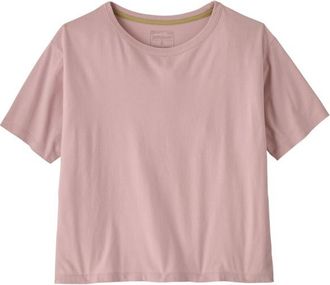 Patagonia Daily Easy Cut T-Shirt T-Shirt f&uuml;r Damen | rosa